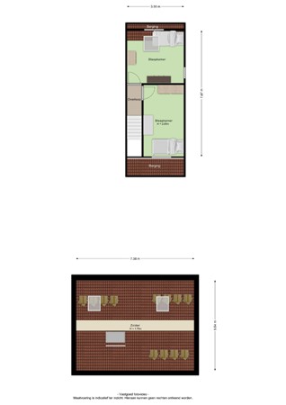 Floorplan - Tielsestraat 5, 4043 JP Opheusden
