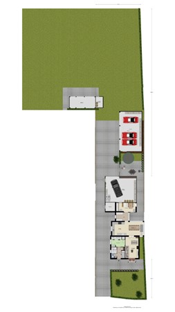 Floorplan - Tielsestraat 5, 4043 JP Opheusden