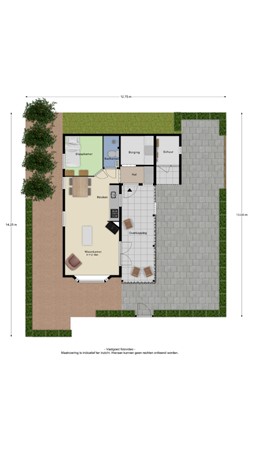 Floorplan - Rijnbandijk 111-44, 4021 AG Maurik