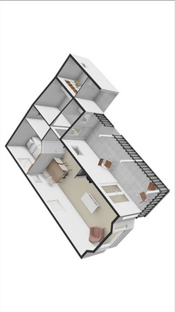 Floorplan - Rijnbandijk 111-44, 4021 AG Maurik