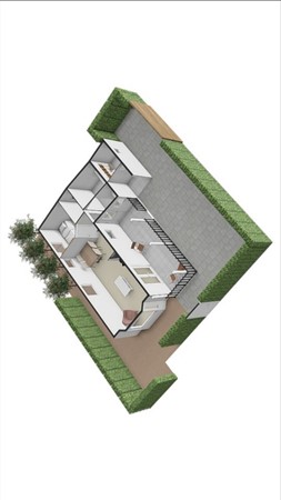 Floorplan - Rijnbandijk 111-44, 4021 AG Maurik