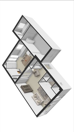 Floorplan - Mesdagstraat 17, 4041 HC Kesteren