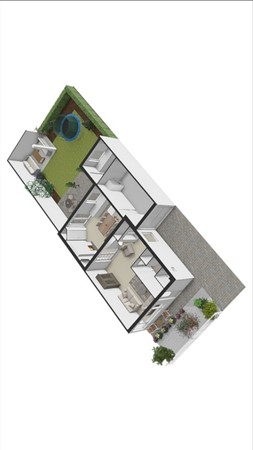 Floorplan - Mesdagstraat 17, 4041 HC Kesteren