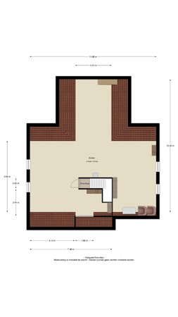 Floorplan - Bonegraafseweg 62, 4051 CH Ochten