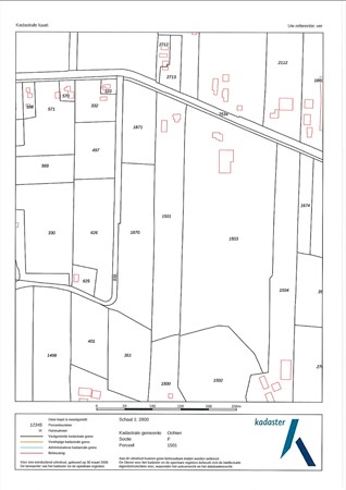 Floorplan - Bonegraafseweg 62, 4051 CH Ochten