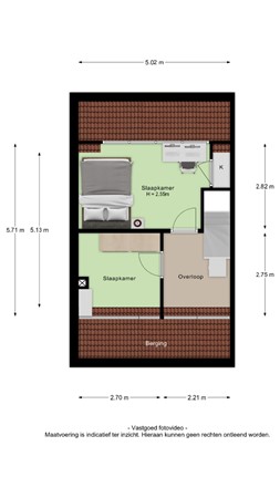 Floorplan - J R Zeemanstraat 4, 4053 JN IJzendoorn