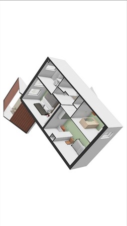 Floorplan - J R Zeemanstraat 4, 4053 JN IJzendoorn
