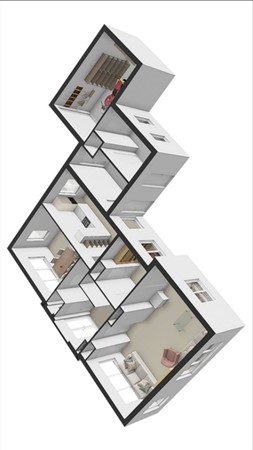 Floorplan - Nedereindsestraat 23, 4041 XE Kesteren