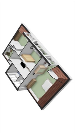 Floorplan - Nedereindsestraat 23, 4041 XE Kesteren