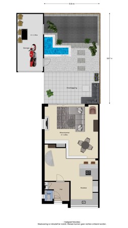 Floorplan - Maaskant 27, 4051 ED Ochten