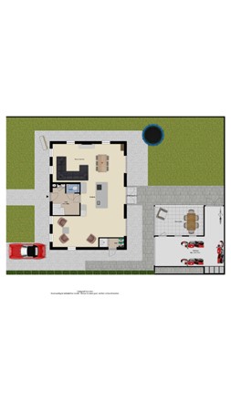 Floorplan - Burgemeester D J Pottstraat 1, 4041 VS Kesteren
