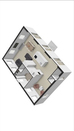 Floorplan - Burgemeester D J Pottstraat 1, 4041 VS Kesteren