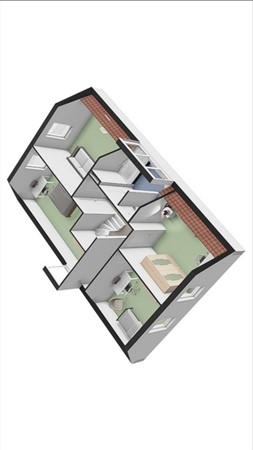 Floorplan - Burgemeester D J Pottstraat 1, 4041 VS Kesteren