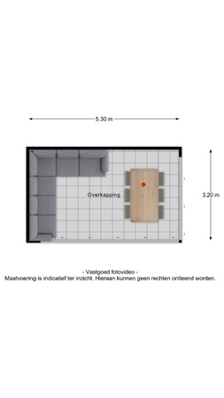 Floorplan - Spoorstraat 51, 4041 CL Kesteren