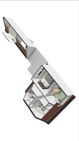 Floorplan - Spoorstraat 51, 4041 CL Kesteren