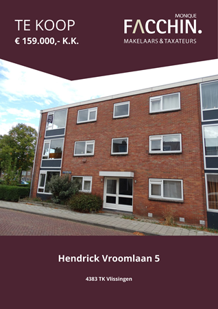 Brochure - Hendrick Vroomlaan 5, 4383 TK VLISSINGEN (1) - Hendrick Vroomlaan 5, 4383 TK Vlissingen