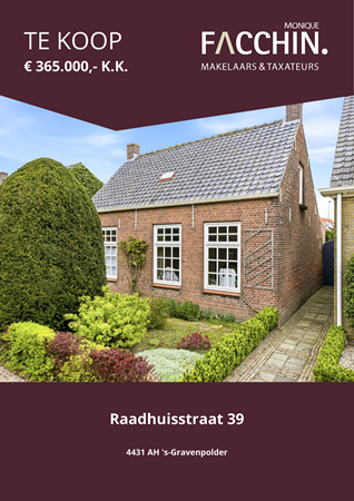 Brochure - Raadhuisstraat 39, 4431 AH 'S-GRAVENPOLDER (1) - Raadhuisstraat 39, 4431 AH 's-Gravenpolder