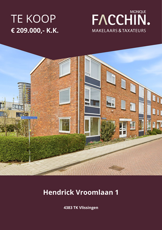 Brochure - Hendrick Vroomlaan 1, 4383 TK VLISSINGEN (1) - Hendrick Vroomlaan 1, 4383 TK Vlissingen