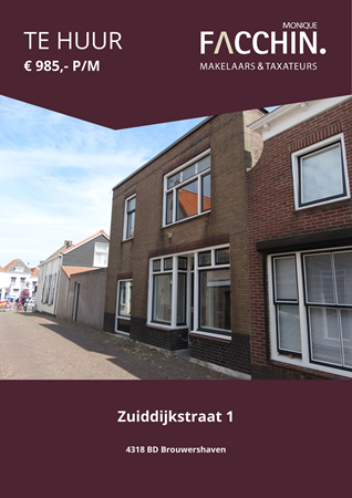 Brochure - Zuiddijkstraat 1, 4318 BD BROUWERSHAVEN (1) - Zuiddijkstraat 1, 4318 BD Brouwershaven