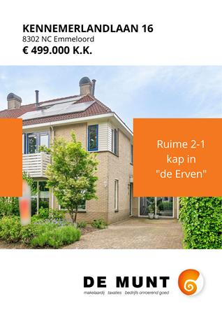 Brochure - Kennemerlandlaan 16, 8302 NC EMMELOORD (1) - Kennemerlandlaan 16, 8302 NC Emmeloord