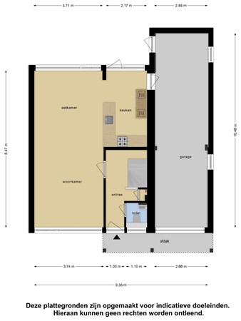 Plattegrond - Rozenhof 2, 8316 CX Marknesse - 158145825_1505939_rozen_begane_grond_first_design_20240531_d03e1f.jpg