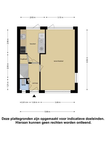 Plattegrond - Noordakker 24, 8314 AH Bant - 156461433_1502092_noord_begane_grond_first_design_20240427_793273.jpg