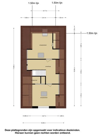 Plattegrond - Groenestraat 15, 8356 DB Blokzijl - 161084466_1516978_groen_eerste_verdiepi_first_design_20240821_bae853.jpg