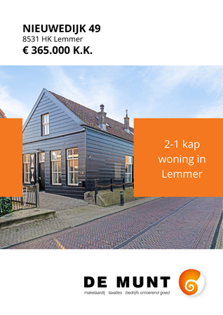 Brochure - Nieuwedijk 49, 8531 HK LEMMER (1) - Nieuwedijk 49, 8531 HK Lemmer