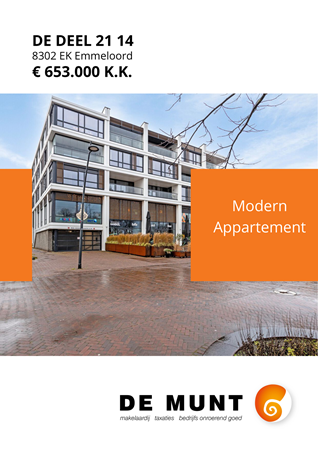 Brochure - de Deel 21-14, 8302 EK EMMELOORD (1) - De Deel 21-14, 8302 EK Emmeloord