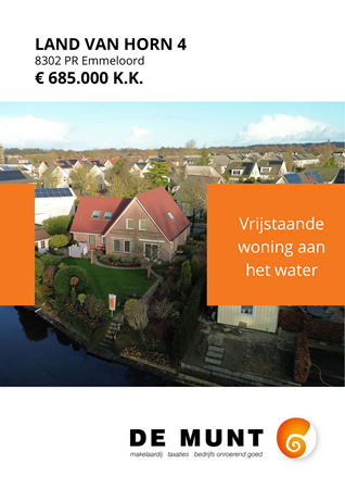 Brochure - Land Van Horn 4, 8302 PR EMMELOORD (1) - Land Van Horn 4, 8302 PR Emmeloord