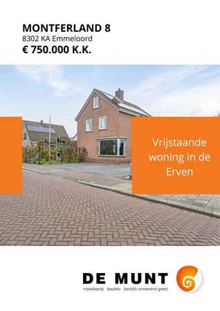 Brochure - Montferland 8, 8302 KA EMMELOORD (1) - Montferland 8, 8302 KA Emmeloord