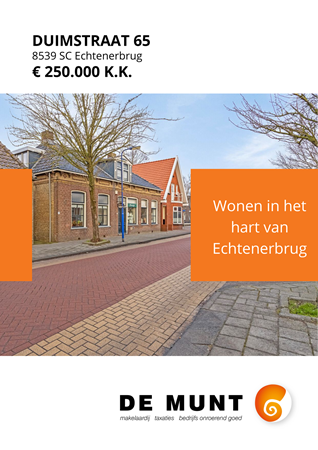 Brochure - Brochure - Duimstraat 65 - Echtenerbrug.pdf - Duimstraat 65, 8539 SC Echtenerbrug