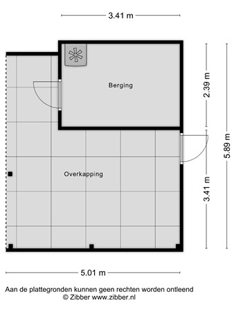 Plattegrond - De Kievit 72, 8251 JM Dronten - 174109264_1559894_de_ki_berging_first_design_20250620_dfbed4.jpg