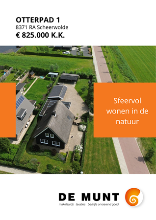 Brochure - Otterpad 1, 8371 RA SCHEERWOLDE (1) - Otterpad 1, 8371 RA Scheerwolde