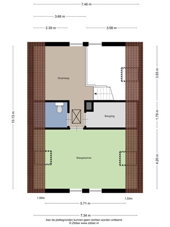 Plattegrond - Otterpad 1, 8371 RA Scheerwolde - 174317233_1562689_otter_eerste_verdiepi_first_design_20250626_1be20e.jpg