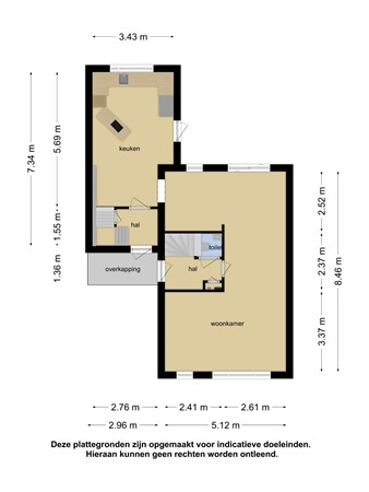 Plattegrond - Graafschap 3, 8302 KN Emmeloord - 81235173_graafschap_3_begane_grond_first_design_20200708021823.jpg