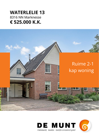 Brochure - brochure - waterlelie 13 - marknesse.pdf.pdf - Waterlelie 13, 8316 NN Marknesse