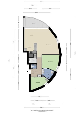 Plattegrond - Kampwal 60, 8301 AC Emmeloord - 179538850_1592659_kampw_appartement_first_design_20251119_af88e8.jpg