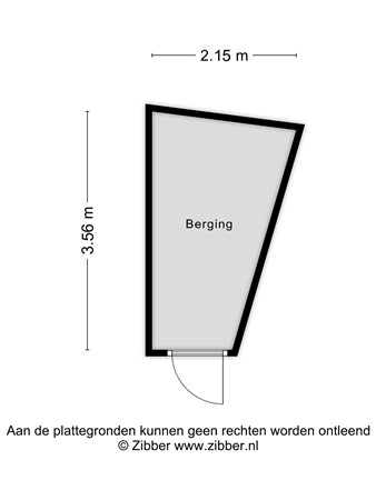 Plattegrond - Kampwal 60, 8301 AC Emmeloord - 179538850_1592659_kampw_berging_first_design_20251119_2f1e92.jpg