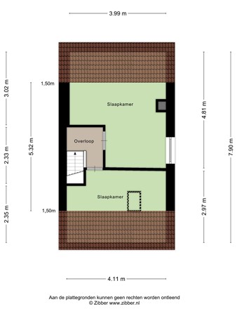Plattegrond - Nieuwedijk 51, 8531 HK Lemmer - 179771188_1592930_nieuw_eerste_verdiepi_first_design_20251125_e4b20d.jpg