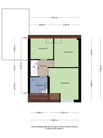 Plattegrond - Krabbescheer 5, 8265 JC Kampen - 182082721_1623256_krabb_eerste_verdiepi_first_design_20260209_d87238.jpg