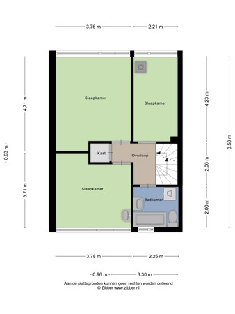Plattegrond - Waalstraat 48, 8303 DH Emmeloord - 181997713_1625789_waals_eerste_verdiepi_first_design_20260205_672836.jpg