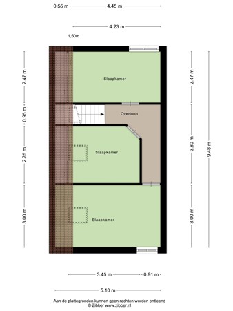 Plattegrond - Baronielaan 14, 8302 MZ Emmeloord - 183742966_1637956_baron_eerste_verdiepi_first_design_20260325_7f42ac.jpg