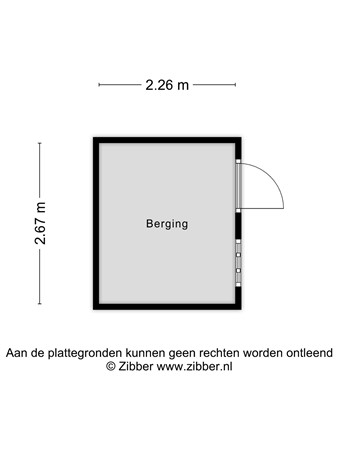 Plattegrond - Voorsterweg 8-1, 8316 PS Marknesse - 180109072_1595361_voors_berging_first_design_20251206_94061c.jpg