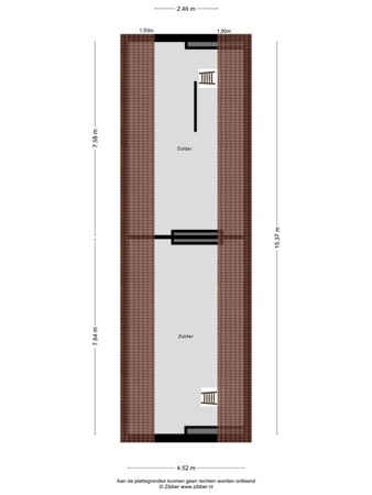 Plattegrond - Voorsterweg 8-1, 8316 PS Marknesse - 180109072_1595361_voors_zolder_first_design_20251206_1f4e41.jpg