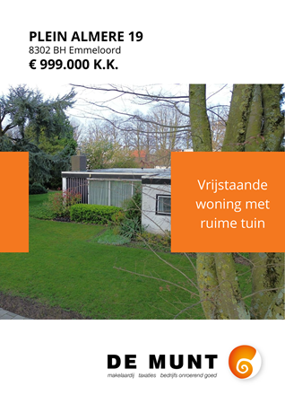 Brochure - Plein Almere 19, 8302 BH EMMELOORD (1) - Plein Almere 19, 8302 BH Emmeloord