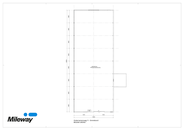 Brochure - Ondernemersweg 11, Emmeloord tekening Gehuurde.pdf - Ondernemersweg 11, 8304 BH Emmeloord