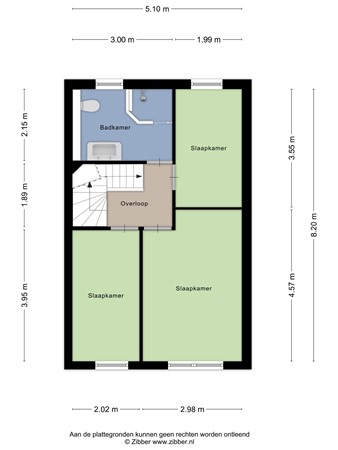 Plattegrond - Kaap 8, 8303 NE Emmeloord - 188129215_1670781_kaap_eerste_verdiepi_first_design_20260729_1473cf.jpg