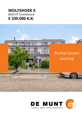Brochure - Wolfshoek 5, 8303 KT EMMELOORD (1) - Wolfshoek 5, 8303 KT Emmeloord