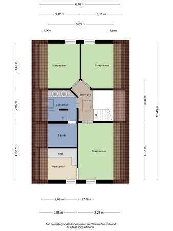 Plattegrond - Vorenpakker 19, 8314 AX Bant - 189906397_1688312_voren_eerste_verdiepi_first_design_20260925_243f24.jpg